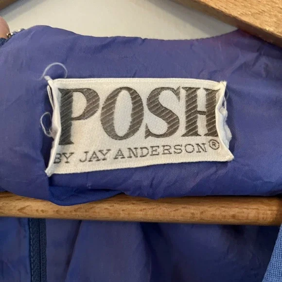 Vintage 60's Posh by Jay Anderson Women's US Sz 2 ES Multicolor Floral Mod Retro - Picture 6 of 8